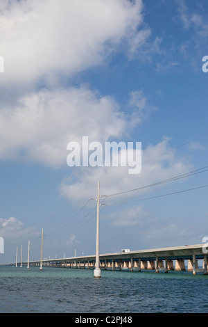 Seven Mile Bridge, Florida Keys, STATI UNITI D'AMERICA Foto Stock