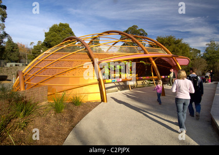 Platypusary, Il Santuario di Healesville, Melbourne, Australia. Foto Stock