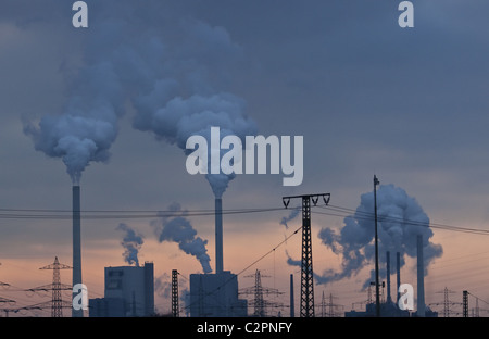 Impianto di alimentazione Foto Stock