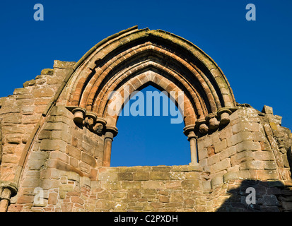 Lilleshall Abbey. In prossimità di una finestra nella navata centrale. Foto Stock
