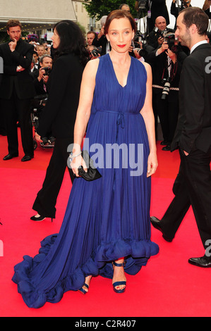 Kristin Scott Thomas 'Le Silence De Lorna' Premiere il 2008 Cannes Film Festival - Day 6, Cannes, Francia - 19.05.08 Credito : Foto Stock