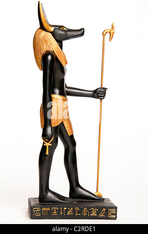 Statua di Anubis - replica di decorazione Foto Stock