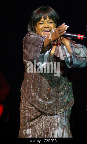 Shirley Caesar esegue presso il 'Maltro giorno da ricordare in concerto al Seminole Hard Rock Hotel & Casino Hollywood Florida - Foto Stock