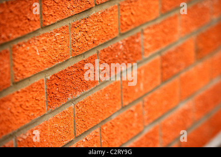 Nuova costruzione parete nel Regno Unito Foto Stock