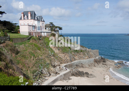 Dinard, Brittany, Francia Foto Stock