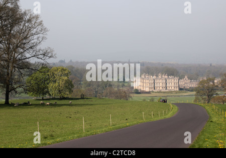 Longleat House and Estate, Warminster, Wiltshire, Inghilterra, Regno Unito Foto Stock