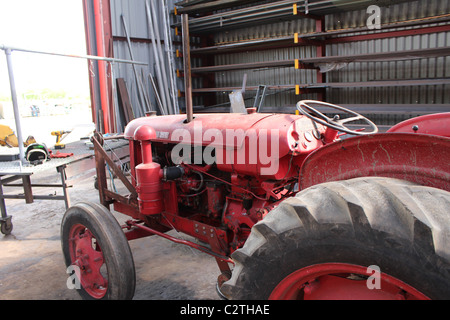 David Brown 25D in officina Foto Stock