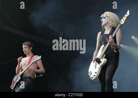 Sottopassaggi Download Festival 2008 - La prima giornata a Donington Park Derbyshire, Inghilterra - 13.06.08 Foto Stock