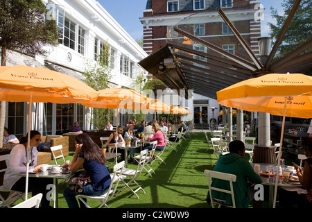 Bluebird Cafe sul Kings Rd in Chelsea - Londra Foto Stock