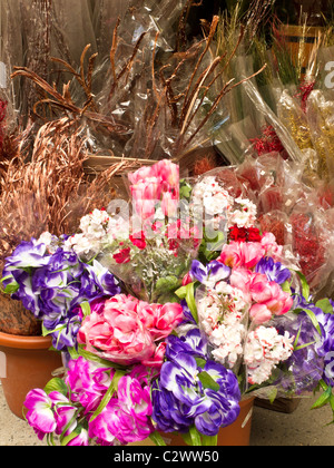 Flower District, W 28th Street, New York Foto Stock