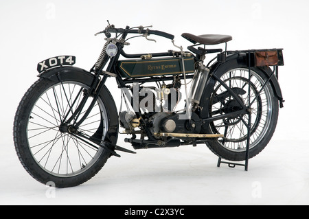 1914 Royal Enfield 3hp motocicletta Foto Stock