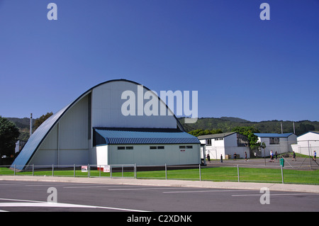 Area di Coromandel Scuola Coromandel Town, Penisola di Coromandel, regione di Waikato, Isola del nord, Nuova Zelanda Foto Stock