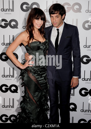 Daisy Lowe e Mark Ronson GQ Men of the Year Awards tenutosi presso la Royal Opera House - all'interno di arrivi a Londra, Inghilterra - 02.09.08 Foto Stock