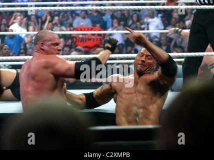 Batista WWE Raw al Verizon Center di Washington DC, Stati Uniti d'America - 28.07.08 Foto Stock