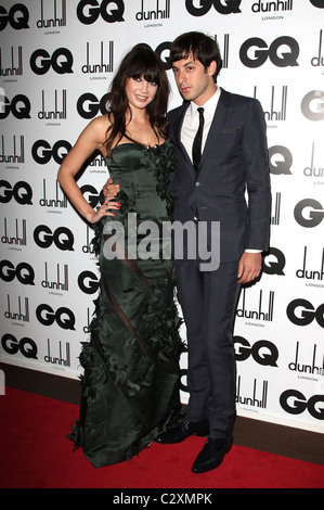 Daisy Lowe e Mark Ronson GQ Men of the Year Awards tenutosi presso la Royal Opera House - all'interno di arrivi a Londra, Inghilterra - 02.09.08 Foto Stock