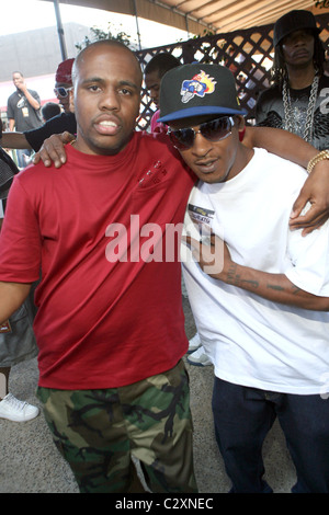 Di conseguenza e Buckshot 2008 Rock the Bells di Jones Beach Theatre Wantagh, New York - 03.08.08 Foto Stock