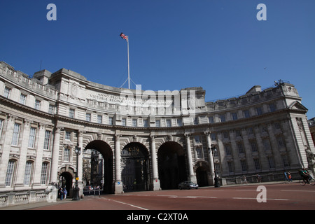 Admiralty Arch nel centro di Londra Foto Stock