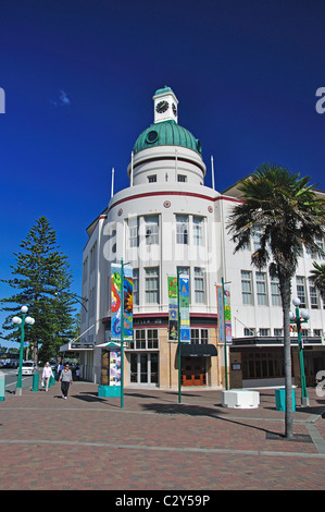 T&G Edificio, Marine Parade, Napier, Hawke's Bay, Isola del nord, Nuova Zelanda Foto Stock