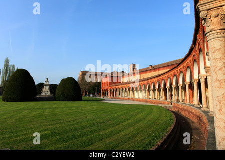 L'Italia, Ferrara, Certosa cimitero monumentale Foto Stock