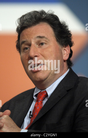 OLIVER LETWIN MP CONSERVATORE WEST DORSET 04 ottobre 2010 CPI BIRMINGHAM INGHILTERRA Foto Stock