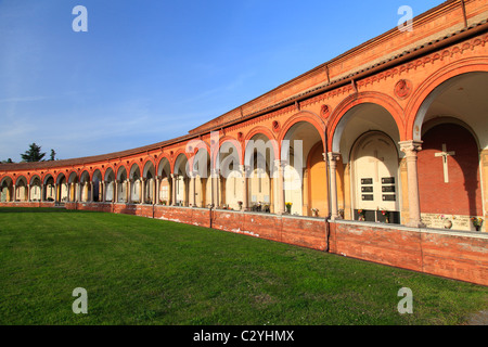 L'Italia, Ferrara, Certosa cimitero monumentale Foto Stock