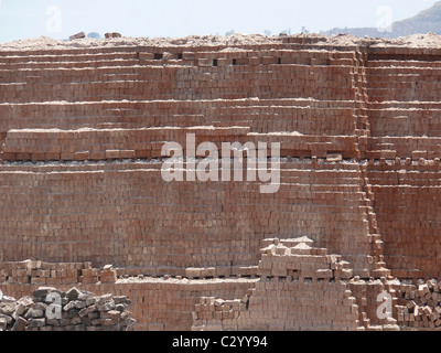 Mattone tradizionale forno di Pune, Maharasthra, India Foto Stock