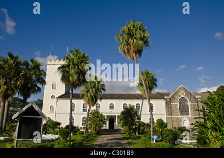 St Vincent Kingstown St Georges Chiesa anglicana di attrazione del punto di riferimento Foto Stock