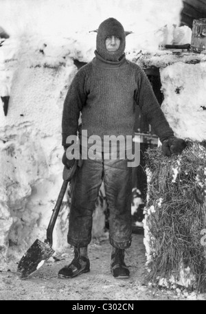 Lawrence Oates (1880 - 1912) - un membro di Robert Scott Terra Nova Expedition che perirono dopo il raggiungimento del Polo Sud. Foto Stock