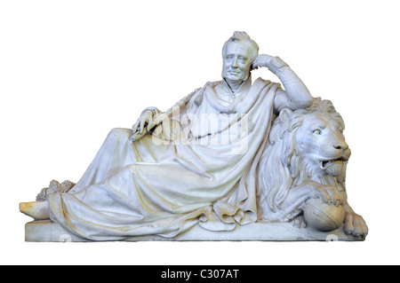 Delft, Paesi Bassi. Niewe Kerk ("Nuova Chiesa" - 1396-1496, gotico) Memorial (1808) di William George Frederik, principe di Orange Foto Stock