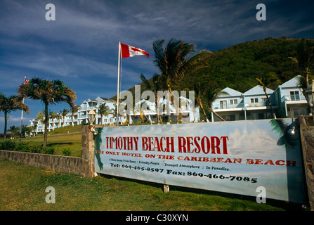 Frigate Bay St Kitts Timothy Beach Resort Hotel Foto Stock