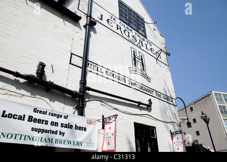 Ye Olde Trip to Jerusalem inn, il più antico pub in Inghilterra c 1189 England Regno Unito Foto Stock