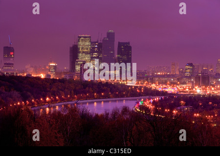 Moscow International Business Center, Federazione russa Foto Stock