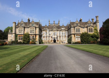 Corsham Court una casa signorile elisabettiana, Corsham, Wiltshire, Inghilterra, Regno Unito Foto Stock