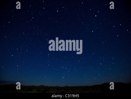 Le stelle nel cielo notturno - Arizona USA Foto Stock
