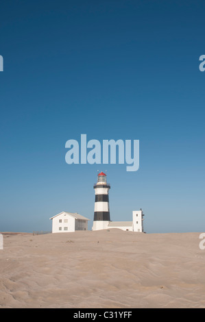 Cape Recife faro, Port Elizabeth, Eastern Cape Province, Sud Africa Foto Stock