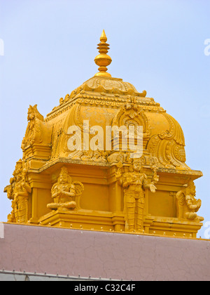 Cupola del Signore tempio di Balaji, Ketkawale, Narayanpur, Pune, Maharashtra, India Foto Stock