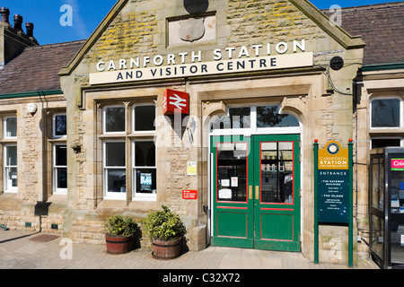 Carnforth Stazione Ferroviaria (posizione per il 1945 film 'breve incontro'), Carnforth, Lancashire, Regno Unito Foto Stock