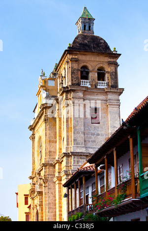 Cattedrale de San Pedro Claver, Cartagena, Colombia Foto Stock