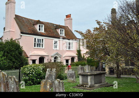 Piazza della chiesa, segale, East Sussex Foto Stock