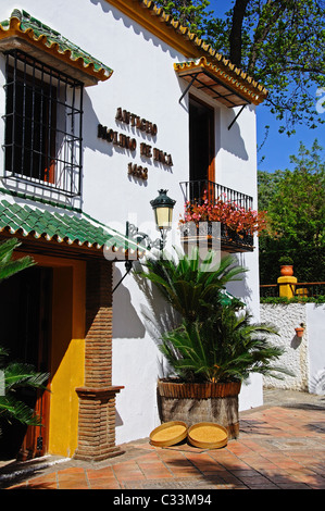 Mulino ad acqua, Molino de Inca, Torremolinos, Costa del Sol, provincia di Malaga, Andalusia, Spagna, Europa occidentale. Foto Stock