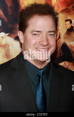 Brendan Fraser New York Premiere di 'Inkheart" a AMC Loews Lincoln Square - Arrivi New York City, Stati Uniti d'America - 15.01.09 PNP/ Foto Stock