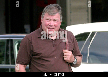 William Shatner ex Star Trek star voce a pranzo a Mulholland Grill Los Angeles, California - 26.11.08 : Foto Stock