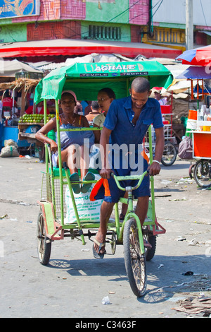 Risciò bicicletta, Barranquilla, Colombia Foto Stock