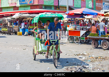 Risciò bicicletta, Barranquilla, Colombia Foto Stock