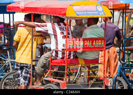 Risciò bicicletta, Barranquilla, Colombia Foto Stock