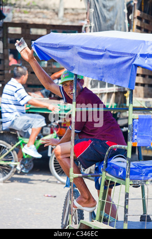 Risciò bicicletta, Barranquilla, Colombia Foto Stock