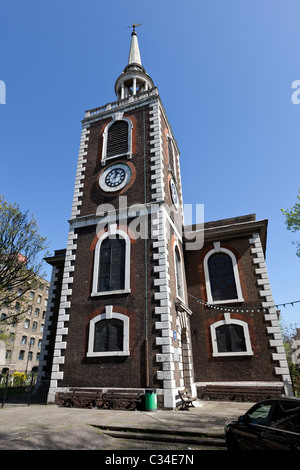 Chiesa di Santa Maria, Rotherhithe, Londra, Inghilterra, Regno Unito. Foto Stock