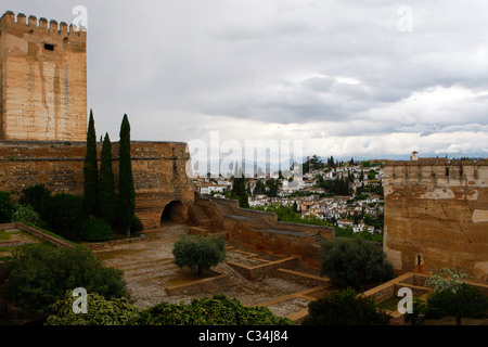 L'Alhambra di Granada Spagna Foto Stock