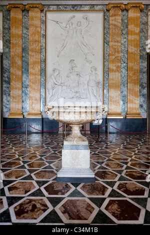 Il Palazzo Reale di Caserta, Italia Meridionale, Europa Foto Stock