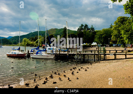 Waterhead, Windermere, Cumbria. Foto Stock